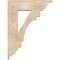 Ekena Millwork Merced Traditional Smooth Bracket, Douglas Fir, 5 1/2"W x 24"D x 32"H BKT06X24X32MRC01SDF - alternate 3